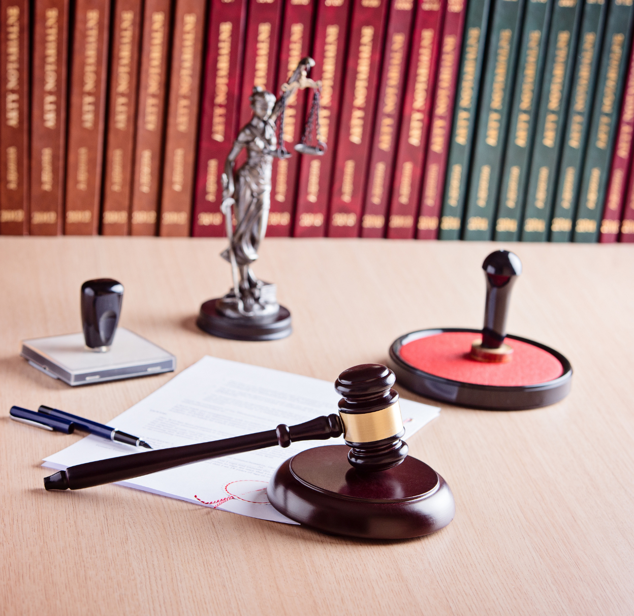 Certified Notary signing documents in Boston MA